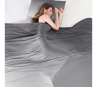 Elegear Couverture Rafraichissante, Couverture Refroidissante Arc-Chill 3.0 Japonaise Q-Max 0.5 Absorbant Chaleur Corporelle Plaid Ete Légère pour Lit, Canapé, Gris Dégradé 200x220cm