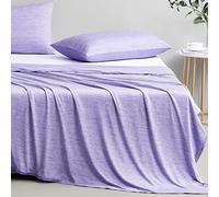 Elegear Couverture Rafraichissante d'été 2 en 1, Arc-Chill 3.0 Japonais Couverture Refroidissante Doux et Respirant Plaid Ete Légère en Coton pour Canape Lit Voyage Adulte Enfant, Pourpre, 200x220cm