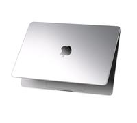 eleger Coque Frosted Crystal Compatible avec MacBook Air 13 Pouces M5 A3449 M4 A3240 M3 A3113 M2 A2681, Version 2026 2025 2024 2022, Protection Rigide Ultra Fine pour Mac Book Air 13,6", Transparente