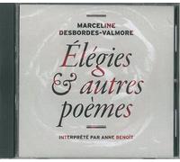 Elegies et autres poèmes CD audio - Marceline Desbordes-Valmore - Sous La Lime - Texte lu (CD) - Textes lus CD