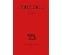 Élégies Properce (Auteur), Simone Viarre (Edité par)
