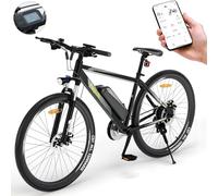 Eleglide Vélos Électrique, Mopride Plus 1 Vélo de Montagne électrique 27,5" VTT Électrique Batterie 12,5 Ah, écran LCD, 21 Vitesses, E-Bike Urbain pour Adulte