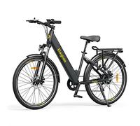 Eleglide Vélos électriques T1 Step-Thru, Vélo électrique de 27,5 Pouces,Batterie 36V 12,5Ah, écran LCD, 7 Vitesses, E-Bike Urbain pour Adulte Homme Femme, VTC (Gris foncé)