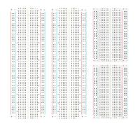 ELEGOO 4 Pièces Breadboard Kit Planche à Pain PCB sans Soudure