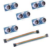 ELEGOO 5 pièces HC-SR04 Module Ultrason de Capteur de Distance pour Mega Nano Robet XBee Zigbee Ultrasonic Module Distance Sensor