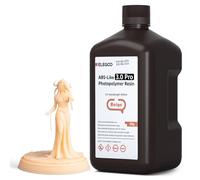 ELEGOO ABS-Like 3.0 Pro Résin, Beige 2000g, Résine d'Impression 3D Améliorée pour une Meilleure Résistance à la Chaleur et aux Rayures, Compatible avec la Plupart des Imprimantes 3D LCD/DLP/MSLA