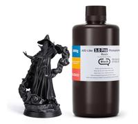 ELEGOO ABS-Like 3.0 Pro Résin, Noir 1000g, Résine d'Impression 3D Améliorée pour une Meilleure Résistance à la Chaleur et aux Rayures, Compatible avec la Plupart des Imprimantes 3D LCD/DLP/MSLA