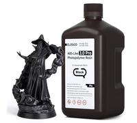 ELEGOO ABS-Like 3.0 Pro Résin, Noir 2000g, Résine d'Impression 3D Améliorée pour une Meilleure Résistance à la Chaleur et aux Rayures, Compatible avec la Plupart des Imprimantes 3D LCD/DLP/MSLA