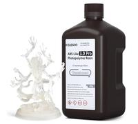 ELEGOO ABS-Like 3.0 Pro Résin, Translucide 2000g, Résine d'Impression 3D Améliorée pour une Meilleure Résistance à la Chaleur et aux Rayures, Compatible avec la Plupart des Imprimantes 3D LCD/DLP/MSLA