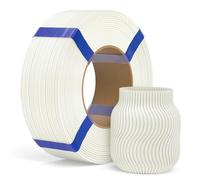 ELEGOO Filament PLA Basic Refill 1,75 mm Blanc 1KG, Filament PLA 3D Sans Bobine Précision Dimensionnelle ±0,02 mm, Recharge Écologique pour Bobine Réutilisable