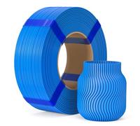 ELEGOO Filament PLA Basic Refill 1,75 mm Cyan 1KG, Filament PLA 3D Sans Bobine Précision Dimensionnelle ±0,02 mm, Recharge Écologique pour Bobine Réutilisable
