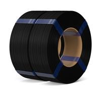 ELEGOO Filament PLA Basic Refill 1,75 mm Noir 2KG, Filament PLA 3D Sans Bobine Précision Dimensionnelle ±0,02 mm, Recharge Écologique pour Bobine Réutilisable