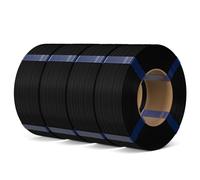 ELEGOO Filament PLA Basic Refill 1,75 mm Noir 4KG, Filament PLA 3D Sans Bobine Précision Dimensionnelle ±0,02 mm, Recharge Écologique pour Bobine Réutilisable