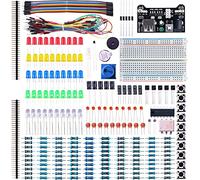 ELEGOO Fun Kit de Composants Électroniques Bundle 235 Pièces au Total | avec Breadboard Câble Résistance Condensateur LED Potentiomètre, Compatible avec Arduino