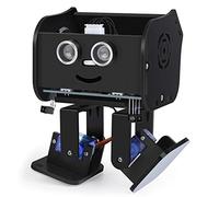 ELEGOO Kit de Robot Bipède Penguin Bot Noir V2.0 pour Projet Arduino | avec Tutoriel d'assemblage, Robotique STEM pour Amateurs, Jouet Électronique pour Enfants et Adultes