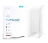 ELEGOO Lot de 5 Film de Séparation PFA pour Mars 3 et Mars 3 Pro LCD 3D Imprimante 146 * 195 mm et 0,127 mm d'Épaisseur