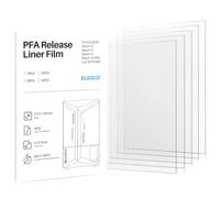 ELEGOO Lots de 5 Film PFA pour Saturn 2, Saturn 3, Saturn 4, Saturn 4 Ultra et Saturn 4 Ultra 16K Imprimante 3D, 273 x 176mm² et 0,127mm d'Épaisseur avec une Fonctionnalité de Libération plus Forte