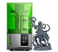 ELEGOO Mars 5 Imprimante 3D MSLA, Écran LCD 4K, Nivellement Automatique, Impression Haute Vitesse 70 mm/h, Capteur Mécanique Intelligent, Grande Taille d'impression 143,43x89,6x150mm³