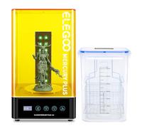 ELEGOO Mercury Plus 2.0 Wash & Cure Machine avec Seau de Lavage & Récipient | 2 en 1 Station de Lavage et de Durcissement pour LCD/DLP/SLA Mars Photon S Photon Mono Modèles Imprimés 3D