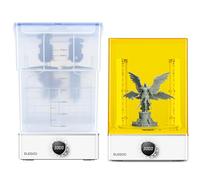 ELEGOO Mercury X Bundle Wash & Cure Machine, Station de Lavage et de Durcissement pour LCD/DLP/SLA Mars Saturn Photon S Photon Mono Modèles Imprimés 3D
