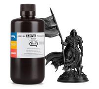 ELEGOO Résin ABS-Like 3.0 Pro, 1000g Noir, Résine Imprimante 3D Photopolymère UV 405nm, avec Haute Résistance aux Rayures, Haute Précision, Non Fragile, pour Imprimantes 3D MSLA/DLP/LCD