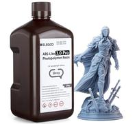 ELEGOO Résin ABS-Like 3.0 Pro, 2000g Gris, Résine Imprimante 3D Photopolymère UV 405nm, avec Haute Résistance aux Rayures, Haute Précision, Non Fragile, pour Imprimantes 3D MSLA/DLP/LCD
