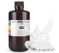 ELEGOO Resine ABS Like 3.0 Plus 3.0+, Résine Imprimante 3D à Faible Viscosité, Haute Précision, Résine Photopolymère UV 405nm, Résine 3D pour impression 3D LCD/DLP, Blanc 1000G