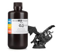 ELEGOO Résine ABS Like 3.0+ pour Imprimante 3D LCD, Noir 1000g | Résine Photopolymère Améliorée, Résistance à la Chaleur Supérieure, Viscosité Ultra-faible, Durcissement Rapide, Non Fragile