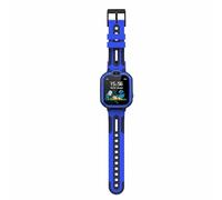 ELEJAFE Montre Connectée Enfant, Montre Connectée GPS Enfant avec Téléphoniques et Appel Vidéo, Chat Familial, Mode Classe, Bouton SOS, IP68, Cadeau pour 3-12 Ans (Bleu-GPS)