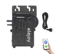 ELEJOY Micro onduleur solaire 500 W Plug & Play 97 % d'efficacité IP65 avec WiFi et Bluetooth Plug & Play Inverter Idéal pour balcon et centrale électrique extérieure