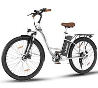 ELEKGO 28'', Femme/Homme Vélo électrique, 7 Vitesses, Batterie Amovible 36V12Ah, Hauteur d'assise réglable, Vélo électrique Urbain Adulte, Vitesse jusqu'à 25 km/h, Autonomie 35-90 km