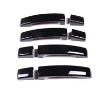 ELEKMPMGTD Voiture Poignées Porte Décoratives Pour Land Rover Pour Discovery 4 LR4 RR Sport Pour Freelander 2(Without hole Black)