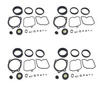 ELEKNZBZTG Carburateur Moto Kit De Réparation Et De pour Recon struction De Carburateur Carburetor, Compatible avec Les Carburateurs CV De Type 1990 Et Plus Récents, pour Davidson XL 883 1200( Brown)