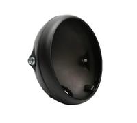 ELEKNZBZTG Grille de phare de moto 1 Ensemble De Boîtier De Phare De Moto 7 Pouces, Support De Couvercle De Phare, Coque De Lumière Rétro, Accessoires Modifiés