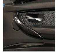 ELEKNZBZTG Poignéepanneau Intérieurvoiture Garniture décorative de cadre poignée porte intérieure Pour BMW Série 3/4 F30 F32 F34 (2014-2019)