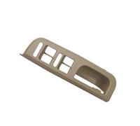 ELEKNZBZTG Poignéepanneau Intérieurvoiture Poignée Porte Intérieure Garniture Panneau Intérieur Magnétique Pour Vw Pour Passat B5, Pour Golf 4/Mk4, Pour Jetta, Pour Bora Avec Cadre(Beige right)