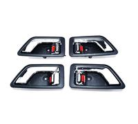 ELEKNZBZTG Poignéepanneau Intérieurvoiture Poignées de porte intérieures gauche et droite interrupteur Pour Hyundai Pour Getz Click TB 2002-2009 (OE# 82610-1C000 82620-1C000)