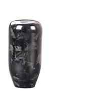 ELEKNZBZTG Pommeau de levier de vitesse Pommeau de levier de vitesse pour voiture, modèle forgé irrégulier, en fibre de carbone, pour transmission manuelle, SFN092(Medium length)