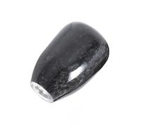 ELEKNZBZTG Pommeau de levier de vitesse Pommeau de levier de vitesse pour voiture, modèle forgé irrégulier, en fibre de carbone, pour transmission manuelle, SFN092(Circular)