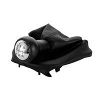 ELEKNZBZTG Pommeau de Levier de Vitesse pour Peugeot 207 307 CC 308 5 Vitesses pommeau Levier Vitesse Manette Vitesse Levier bâton guêtre Couvercle démarrage 5 Vitesses Manette pommeau