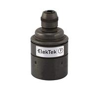 ElekTek Douille patère de lampe suspendue à serre-câble à vis E27 ES Edison avec jupe lisse idéale pour les ampoules à filament vintage Bronze