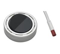 ELEKTRA metabo 53119605 Interrupteur à bascule rond intégré, 230 V, plastique, aluminium/noir