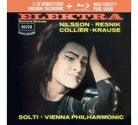 ELEKTRA (RESNIK, COLLIER, KRAUSE, SOLTI, WP,...) 2 CD+BLU-RAY NEUF