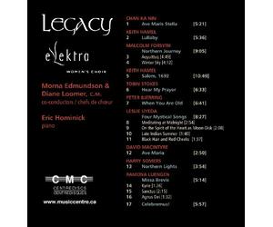 Elektra Women's Choir - Legacy / Various