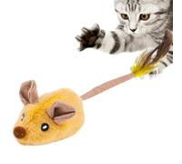 Elektrische Mäuse Für Katzen - Elektrische Mäuse, Katzenspielzeug | Simulation Mäuse Necken Katze Bewegendes Spielzeug, Weiches -ÜBungsspielzeug Aus Plüschmaterial Für Aktive Kätzchen