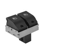 Elektrische raamschakelaars auto's Pour VW Pour POLO 9N FOX 5Z1 2001-2010 6Q0959858 Commutateur Commande Lève-vitre Électrique Avant Voiture Électriques Bouton Lève-vitre