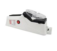 Elektrischer Messerschärfer - 22,5cm Automatisch | Wolframkarbid Schärfer, Schnelles Sicheres Schleifen für Zuhause Hotel Restaurant Wohnung Vermietung Küchenwerkzeug 250g Leichtgewicht