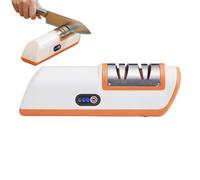 Elektrischer Messerschärfer - 3-stufiger Scherenschleifer | Automatisches, über USB wiederaufladbares Schneidwerkzeug für Sägen, Rollen, Scheren, Rasierer, Küche, Arbeit, Garten, Zuhause, Erwachsene,