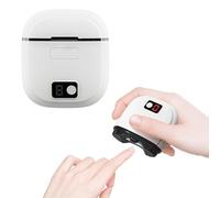 Elektrischer Nagelknipser, 3-en-1 automatisch schneidend und schleifend + Aufbewahrung von Nagelresten, elektrischer Nageltrimmer mit 3 Geschwindigkeiten