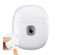 Elektrischer Nagelknipser - Nagelschneider | Tondeuse automatique Mit LED-Licht & USB Für Erwachsene, Kabellos Für Reisen & Büro, Sicherer Fingernagelschneider, Weiß